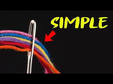 SMART WAY TO INSERT THREAD IN NEEDLE | GREAT SEWING TRICK