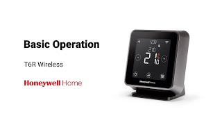 Termostat inteligent Honeywell Home T6 / T6R - Functionare