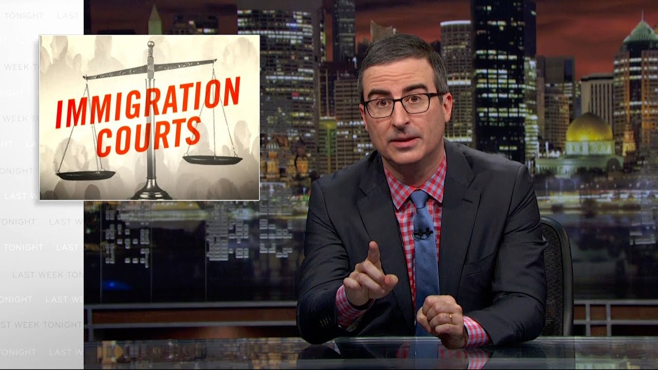 Immigration Courts: Last Week Tonight with John Oliver (HBO) - YouTube