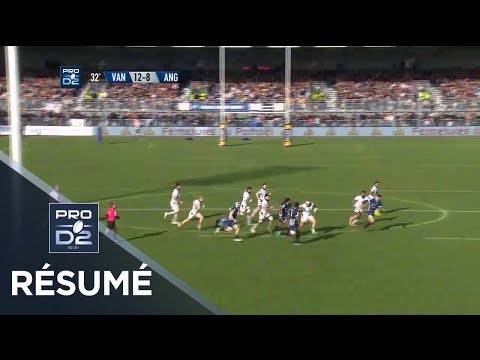 PRO D2 - Résumé Vannes-Angoulême: 24-16 - J19 - Saison 2018/2019