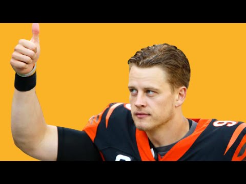 Joe Burrow is happy.