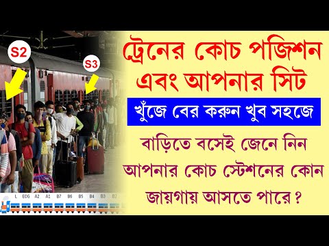 How to Find Coach & Seat in Train 2025 || ট্রেনের কোচ ও সিট ঠিক কিভাবে খুঁজে পাবেন