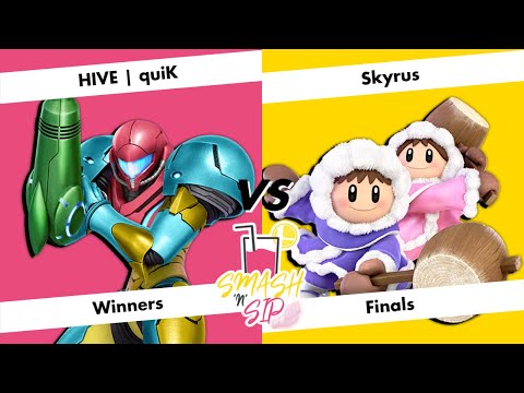 Smash'n'Sip Refill #29 - Winners Final - HIVE | quiK (Samus) vs. Skyrus (Ice Climbers)