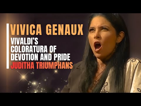 Vivica Genaux sings Vivaldi's Coloratura Aria of Pride and Devotion | Juditha Triumphans RV 644