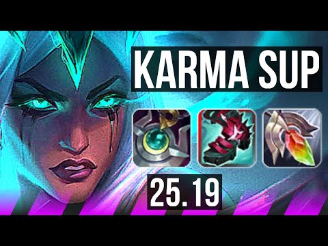 KARMA & Senna vs THRESH & Sivir (SUP) | 5/1/27 | EUW Master | 25.19