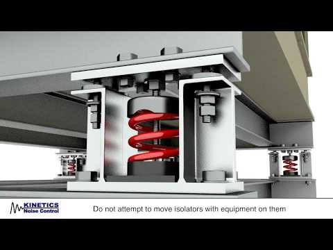 Installation: FLSS Seismic Control Restrained Spring Isolator