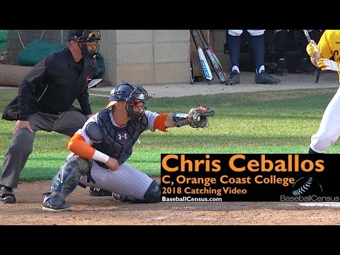 Chris Ceballos, Orange Coast College — Catching Video
