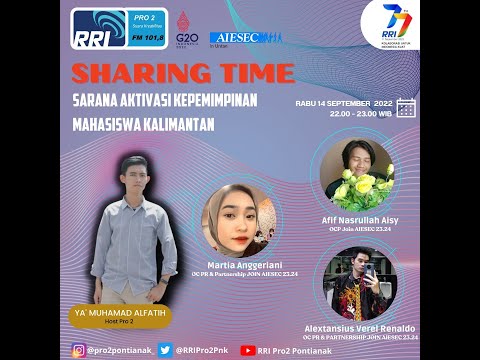 Sharing Time - AIESEC in Untan
