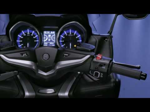 NEW TMAX 2017 – TFT display and switch control overview