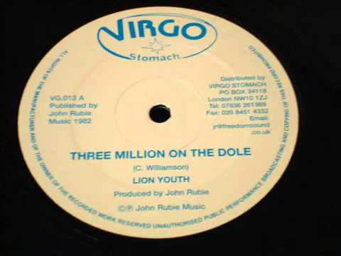 Youth Three Million On The Dole  Virgo Stomach 12"  DJ APR