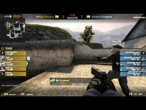 Astana Dragons vs. Natus Vincere | Gruppe D, DreamHack 2013 - Bucharest | de_mirage