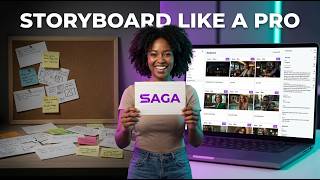 Storyboard Like a Pro with SAGA: The Ultimate AI for Writers