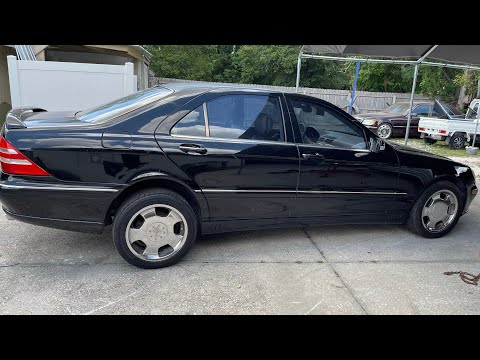 Mercedes w220 s430 Lorinser air suspension fixed part 3