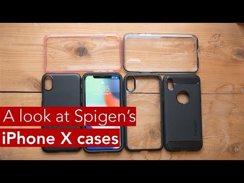 Spigen's iPhone X cases