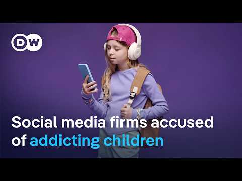 Do social media apps deliberately addict kids? | DW News