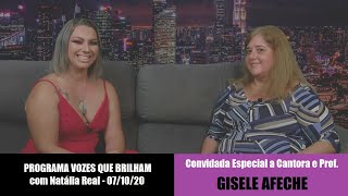 Gisele Afeche no Programa Vozes que Brilham - 071020