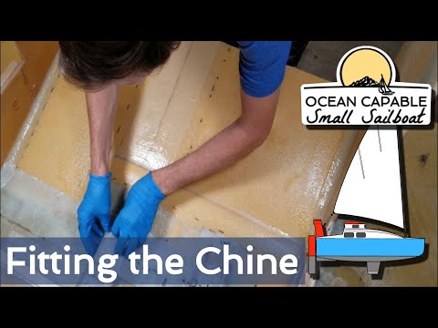 OCSS-041 Fitting the Chine - Mini-Cruiser Sailboat Build