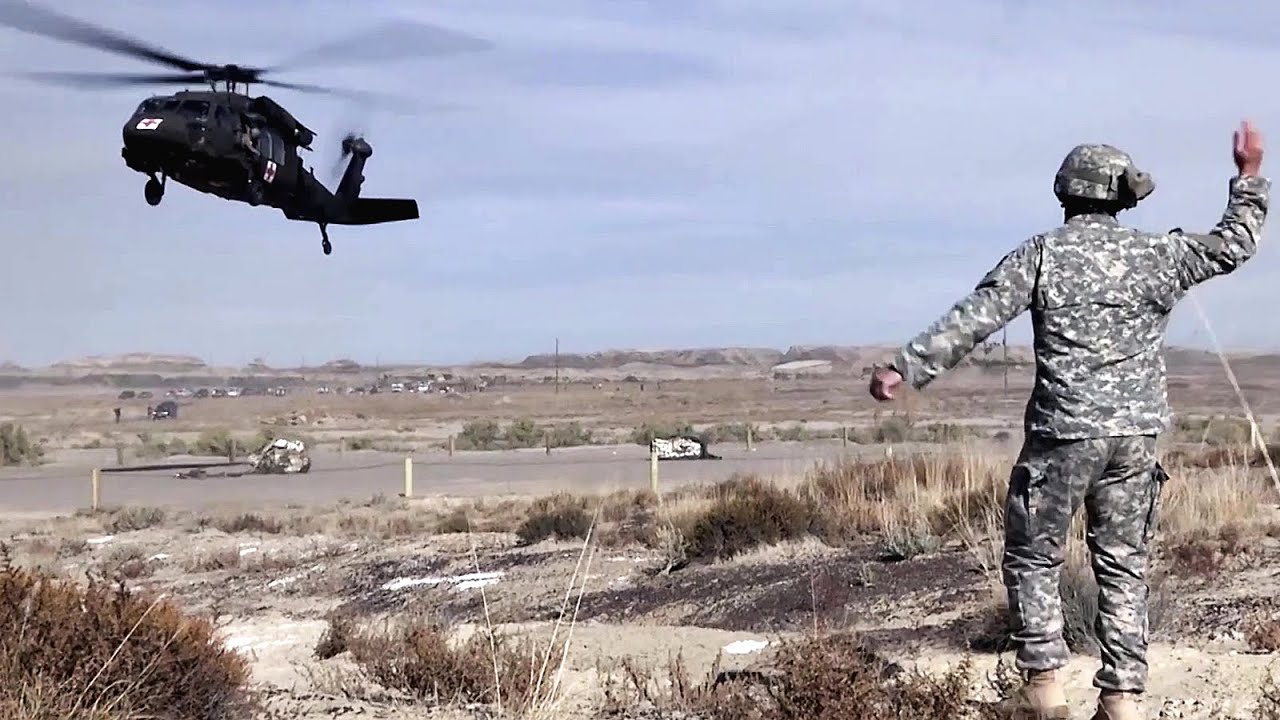 Army National Guard Airlifts Rare 70-Million-Year-Old Dinosaur Fossil