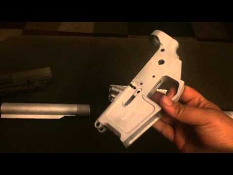 Ep. 2: 2016 AR15 Build - All parts sandblasted and ready for Cerakote