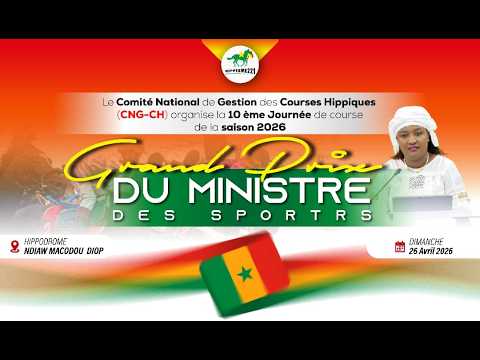 10eme Journée de course de la saison 2026 : Grand Prix du Ministre des Sports