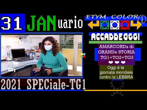 titoli Speciale TG1 31 GENNaio 2021, domenica ore 23:30 impatto covid sugli adolescenti
