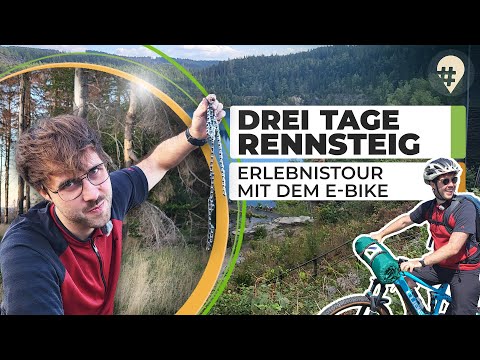 🚴‍♂️ 100 km Rennsteig mit dem E-Bike – Ohne Plan, aber voller Abenteuer! 🏞️ | #hinREISEND