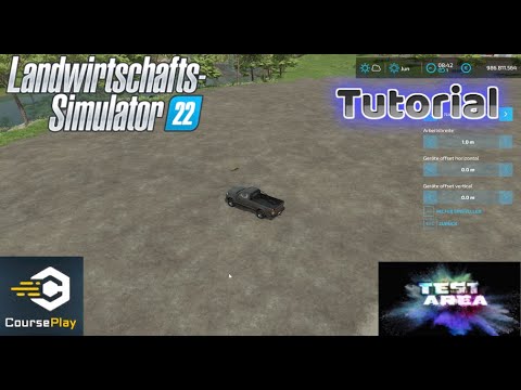 LS22 Courseplay Tutorial #03 Das neue Mini HUD