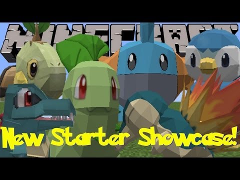 Pixelmon 2.5 Update For Minecraft 1.6.4 - New Starters And Shiny Starters + New Starter Menu!
