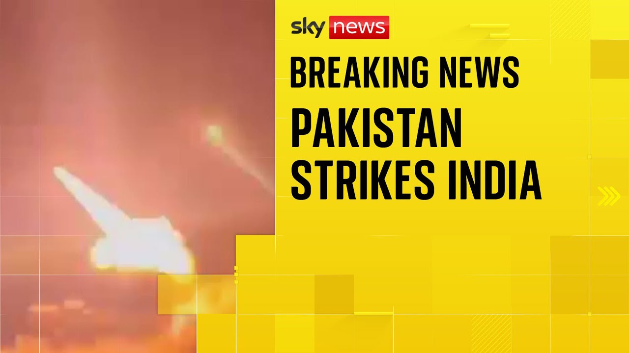 Pakistan launches 'retaliatory attacks' after accusing India of firing missiles at airbases