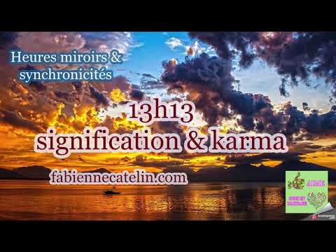 HEURE MIROIR 13H13, Signification 😇🍀