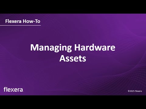Flexera One Overview Flexera