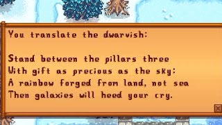 Stardew Valley Secrets - Gravestone Riddle