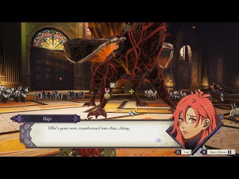 Fire Emblem: Three Houses - Yuri/Balthus/Hapi/Constance Vs Umbral Beast Unique Dialogue