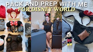 PACK & PREP WITH ME FOR DISNEY WORLD — my packing list, disney grocery order, target run, & more!