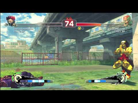 TheDarkestHadou (Akuma) Vs. Satyamdas (Dhalsim)