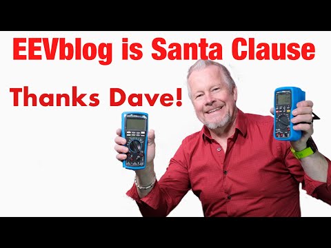 EEVblog is Santa Claus - Thanks Dave!!
