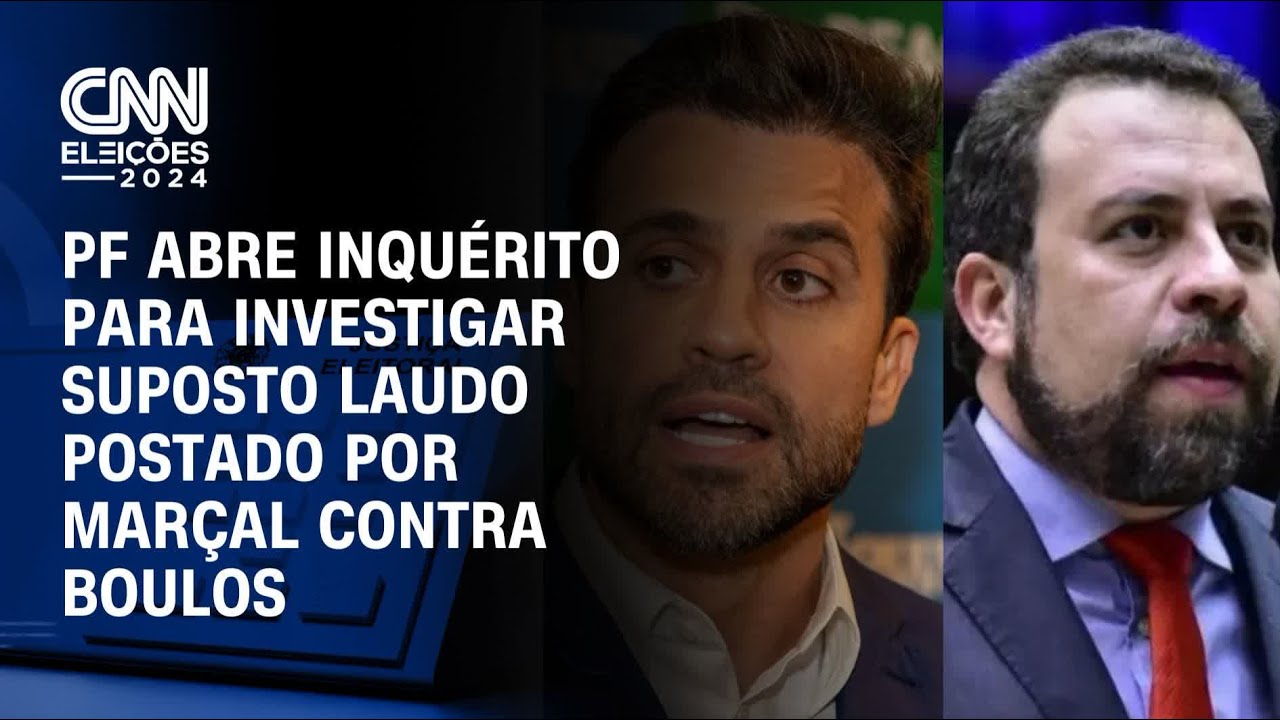 PF abre inquérito para investigar suposto laudo postado por Marçal contra Boulos | AGORA CNN