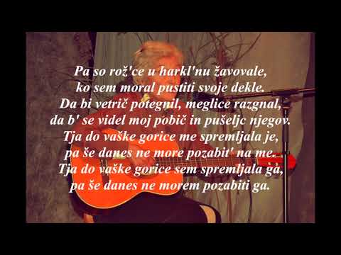 33 Silva Kosec - Pa so rož'ce u harklnu