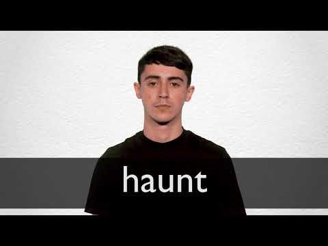 definition haunted verb Youtube video