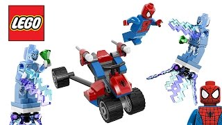 YouTube thumbnail: LEGO Spider-Trike Vs. Electro [Marvel Super Heroes] 76014