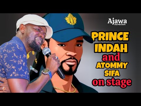 PRINCE INDAH AND ATOMMY SIFA ON STAGE