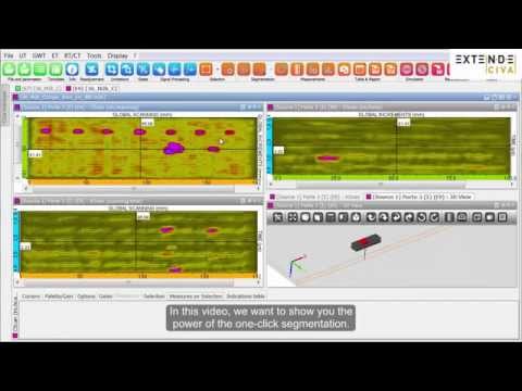 CIVA UT Analysis - Segmentation in one click