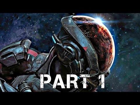 MASS EFFECT ANDROMEDA Walkthrough Gameplay Part 1 - Planetside (Mass Effect 4)