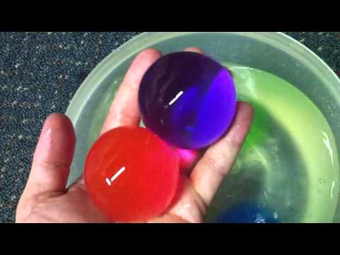 Water Balz Jumbo Polymer Balls Video