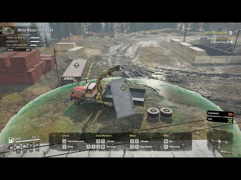 SnowRunner - Walkthrough - Part 44 - Solid Foundation 4K Gaming