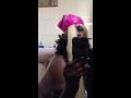 Sexy Vee Feather Boa And Heels