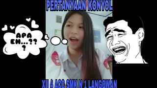 preview picture of video 'Pertanyaan Konyol XII 4 Acc SMEA Langowan'