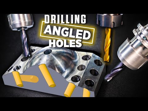Tips on Drilling PERFECT Angled Holes with Flat Bottom Drills