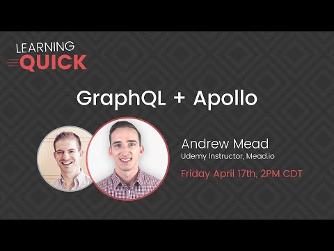 GraphQL and Apollo with Andrew Mead (Live Stream)