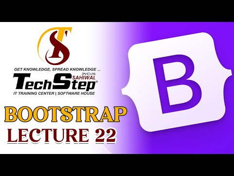 Lecture 47 | Bootstrap Lecture 22 | Web Designing | TechStep Sahiwal